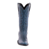 Ladies 13" Blue Diablo Boots with Winn Stitch