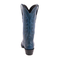 Ladies 13" Blue Diablo Boots with Winn Stitch