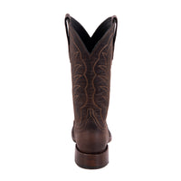 Ladies 12" Tobac Goat Winn Stitch Cowboy Boot