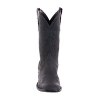 Men's 12" Black Mad Dog Winn Cowboy Boot