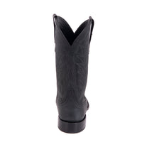 Men's 12" Black Mad Dog Winn Cowboy Boot