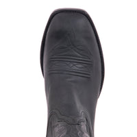 Men's 12" Black Mad Dog Winn Cowboy Boot