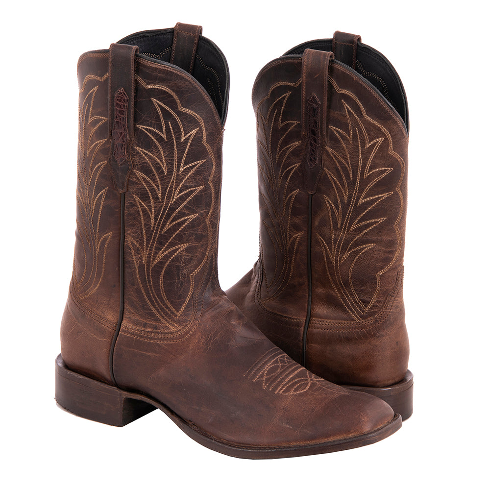 Men's 12" Canella Goat Winn Cowboy Boot