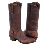 Ladies 13" Canella Goat Cowboy Boot with Mini Vibram Sole