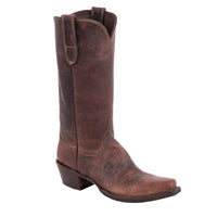 Ladies 13" Canella Goat Cowboy Boot with Mini Vibram Sole