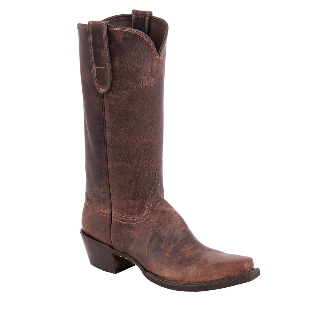 Ladies 13" Canella Goat Cowboy Boot with Mini Vibram Sole