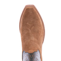 Men's 12" Dunn Boar Green Velvet Cowboy Boot