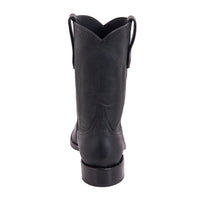 Men's 10" Black Mad Dog Wrangler Roper Boot