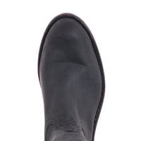 Men's 10" Black Mad Dog Wrangler Roper Boot