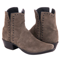 Ladies Mortar Allure Roughout Short Boot