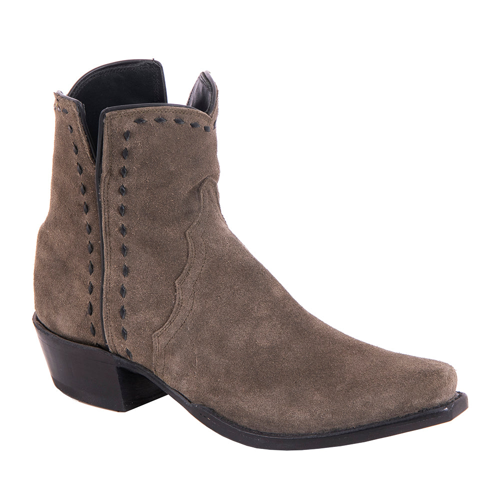 Ladies Mortar Allure Roughout Short Boot