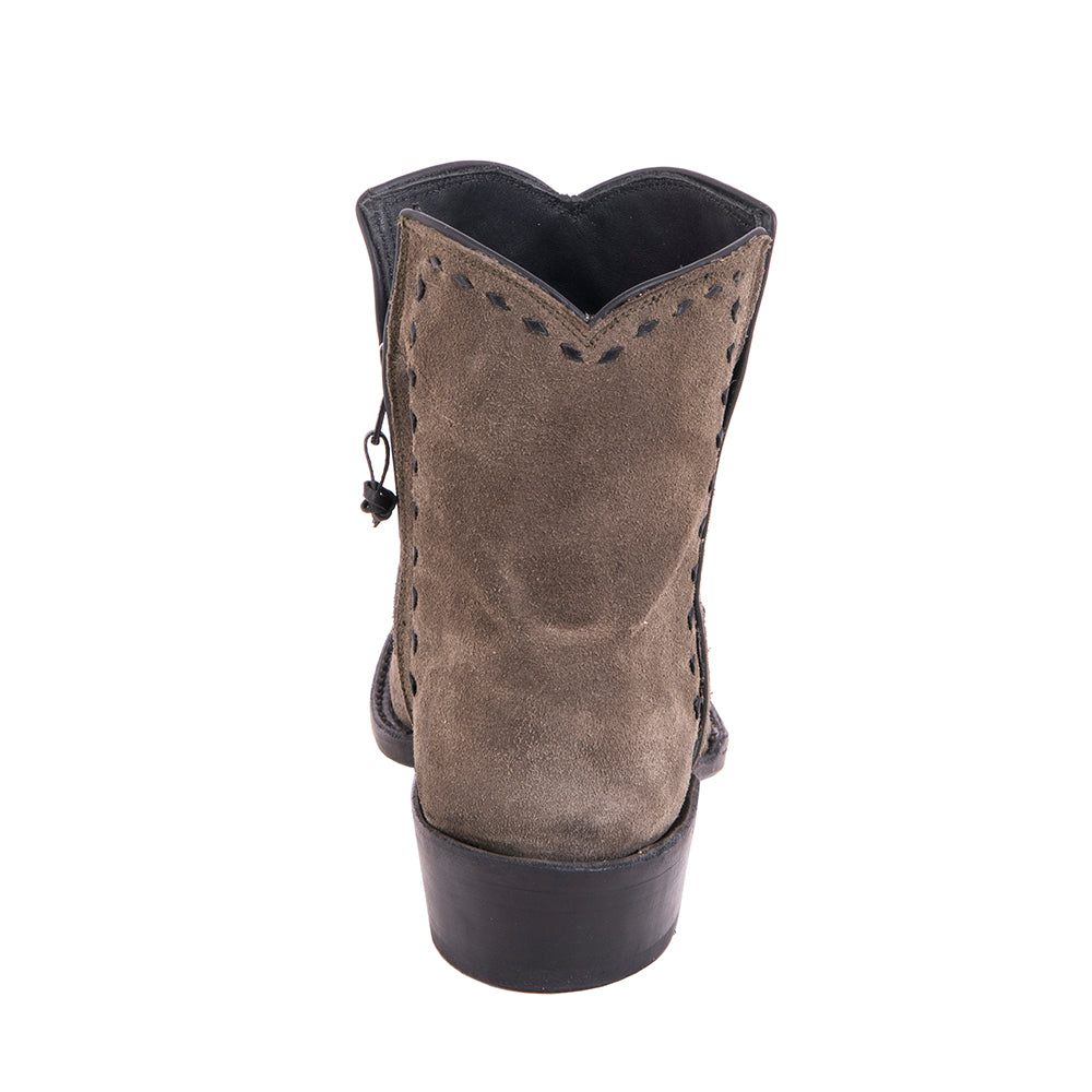 Ladies Mortar Allure Roughout Short Boot