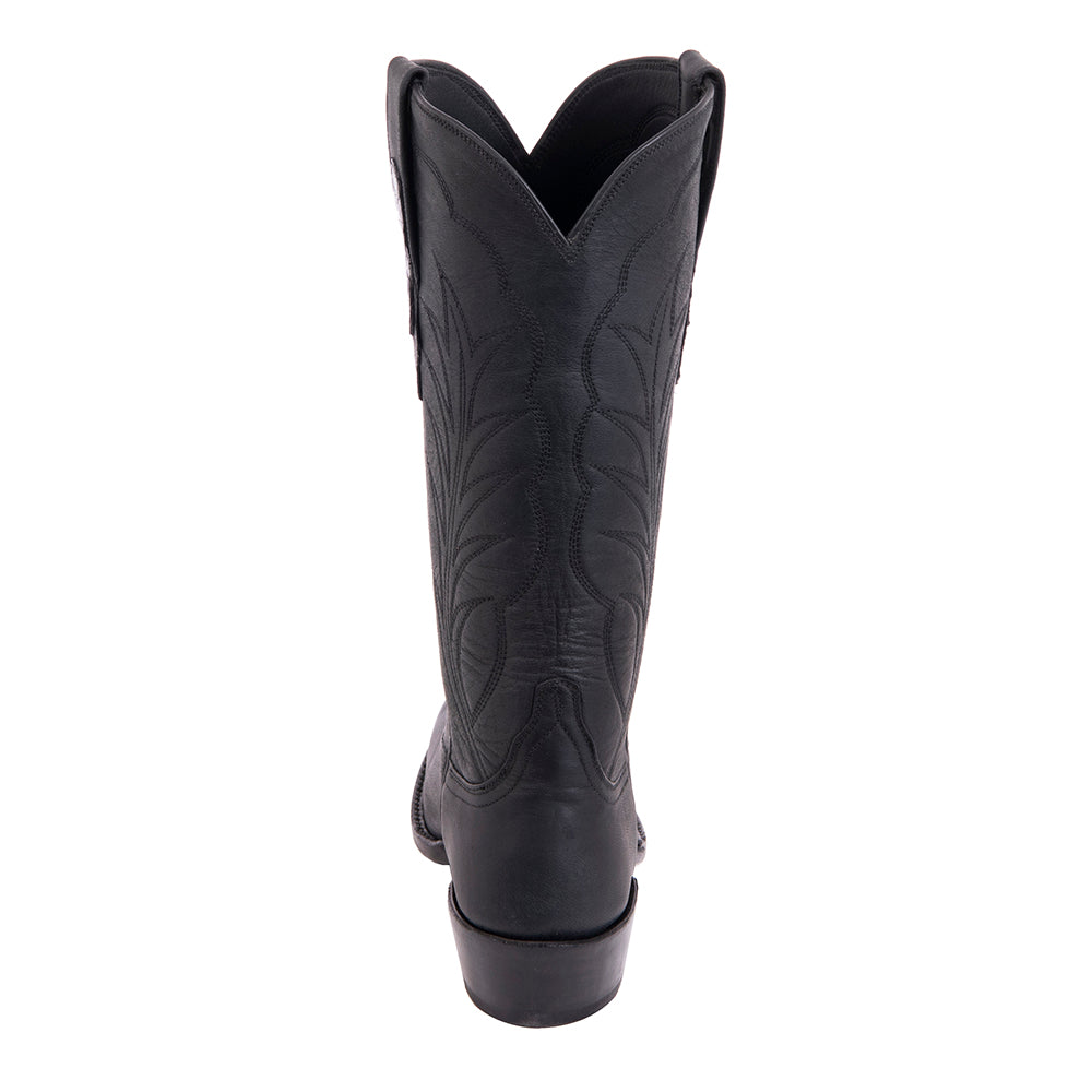 Ladies 13" Black Mad Dog Winn Cowboy Boot