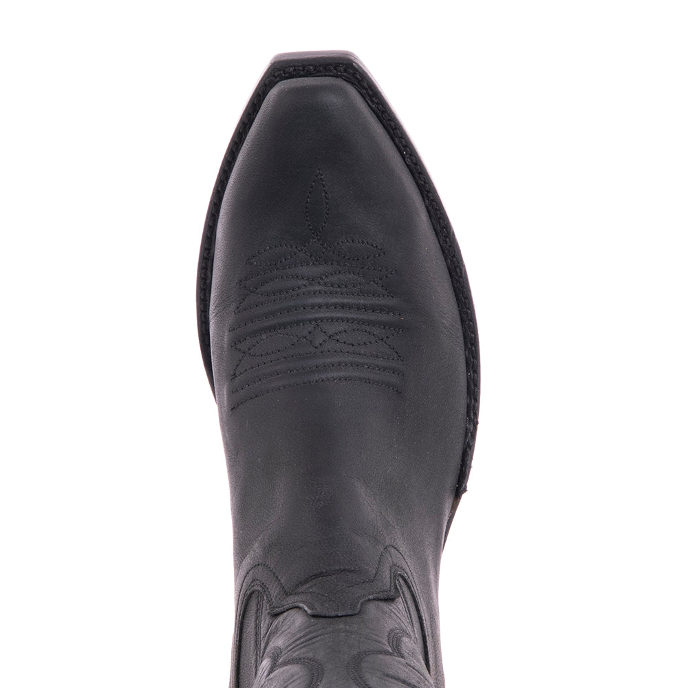 Ladies 13" Black Mad Dog Winn Cowboy Boot