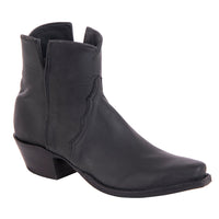 Ladies Black Mad Dog Short Boots