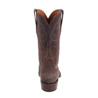 Men's 12" Chocolate/Tobac Goat Cowboy Boot