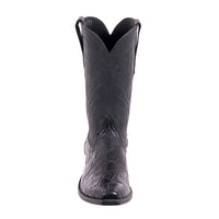 Men's 12" Black Gator and Mad Dog Cowboy Boot
