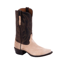Men's Cowboy 12-2 Dusty Tan Roughout/Tobac Goat Crown Stitch