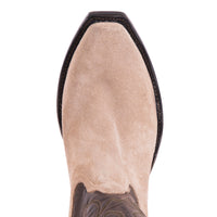 Men's Cowboy 12-2 Dusty Tan Roughout/Tobac Goat Crown Stitch