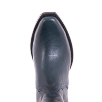 Men's Short Zip Navy Bison No Toe Bug Mini Vibram