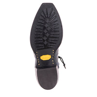Men's Short Zip Navy Bison No Toe Bug Mini Vibram