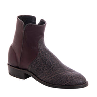 Men's Chocolate Elephant Burgundy Aniline Short Boots
