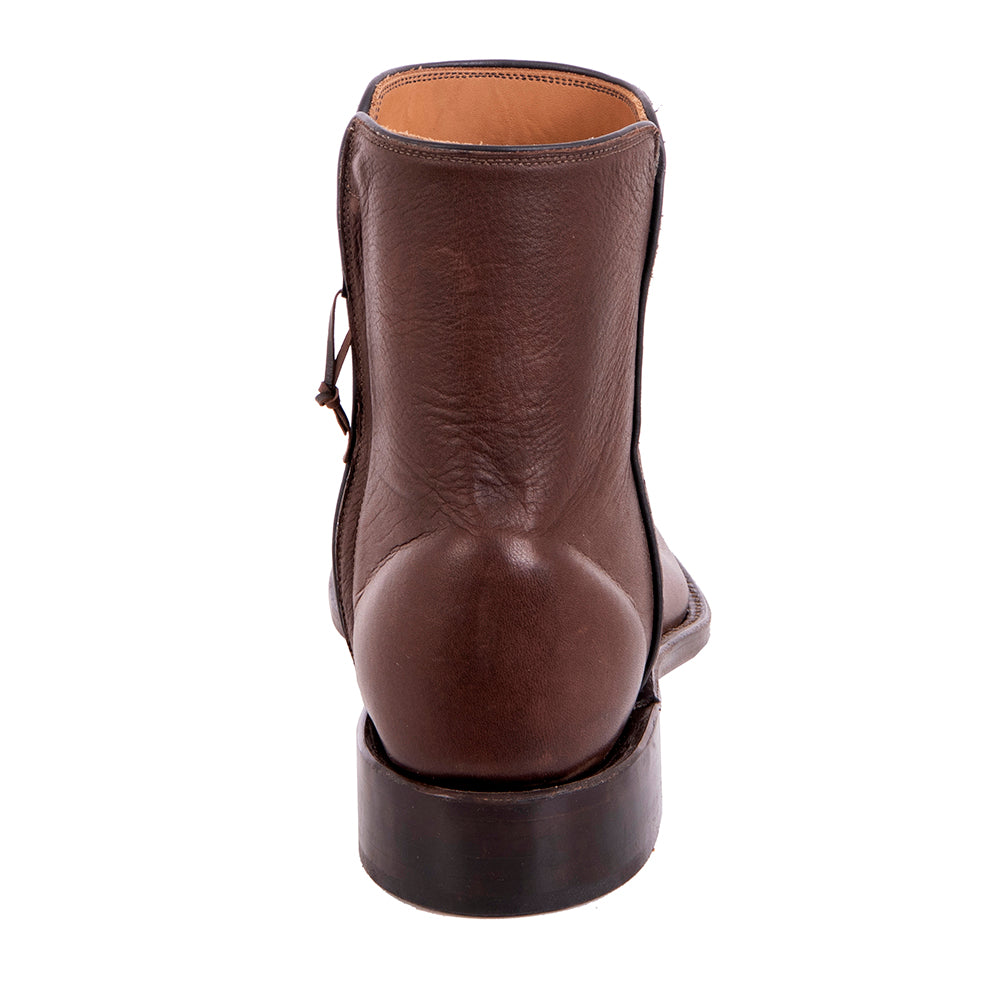 Men's Brown Aniline Short Roper Boot