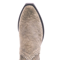 Ladies Green Break Goat Buckstitched Short Boots