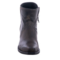 Men's Short Grey Goat Boot with Mini Vibram Sole