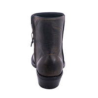 Men's Short Zip Grey Goat Boot