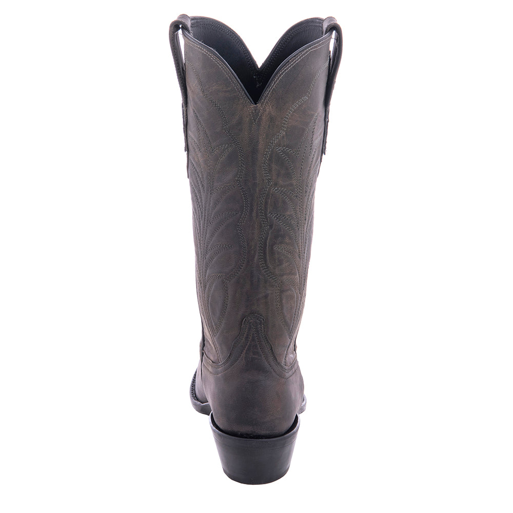 Ladies 13" Grey Goat Winn Cowboy Boot