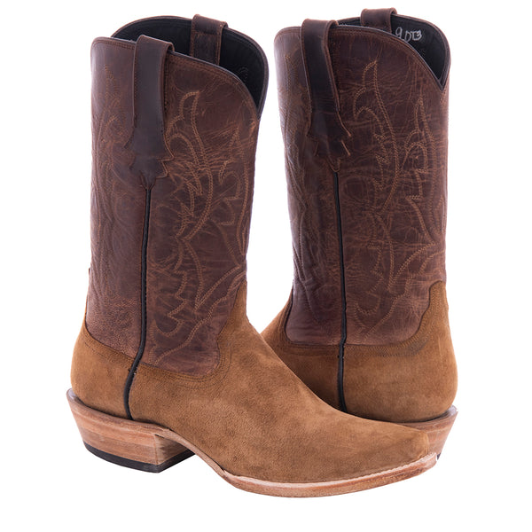 Men's 12" Dunn Canella Stitched Cowboy Boot