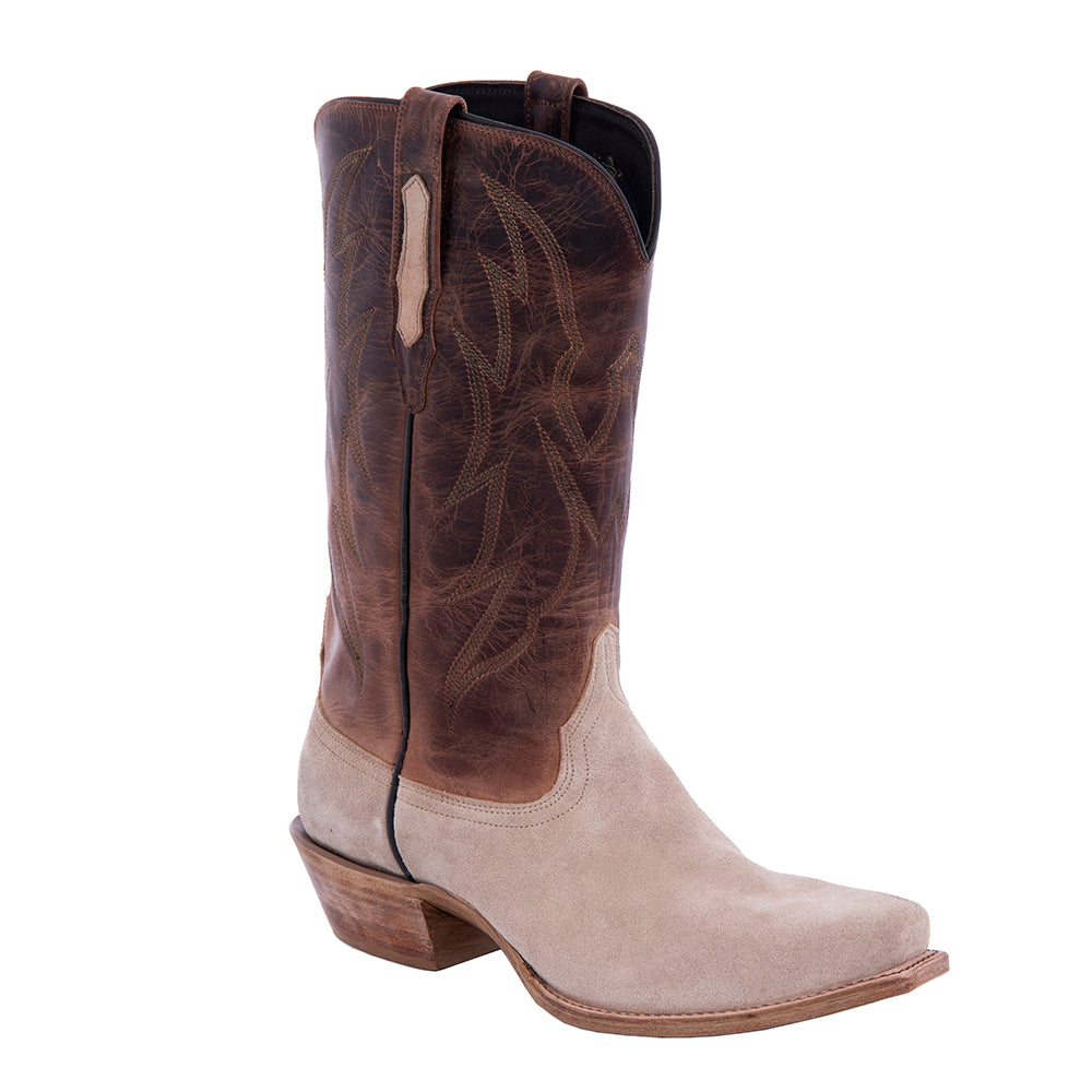 Men's 13" Sand Tan Canella Goat Crown Cowboy Boot