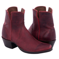 Ladies Short Red Maddog Boot