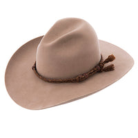Heritage Twist Horsehair Hatband Brown