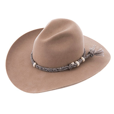 Silver Sage Twist Horsehair Hatband