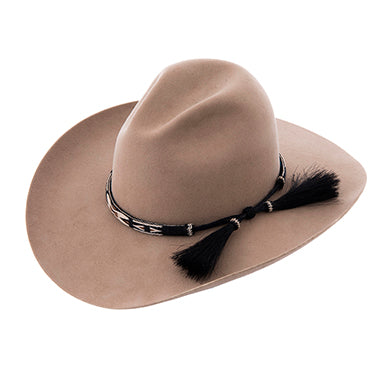 Midnight Switch Reversible Horsehair Hatband