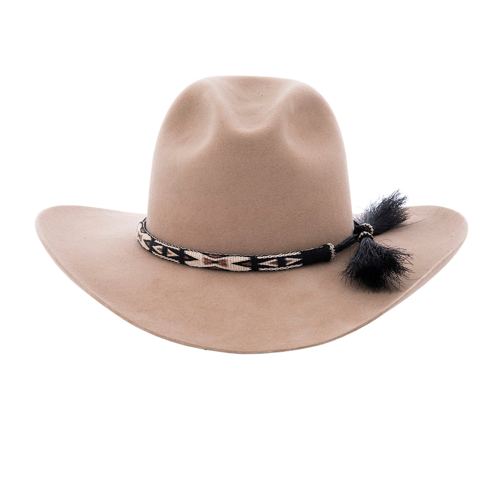 Midnight Switch Reversible Horsehair Hatband