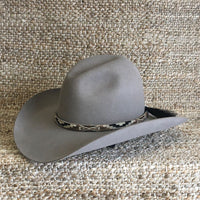Two‑Tone Trail Reversible Horsehair Hatband