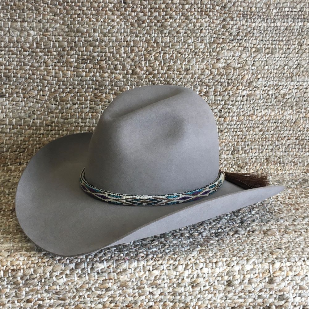 High Plains Reversible Horsehair Hatband