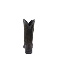 Men's Roper 12" Grey Bison, Dark Grey Aniline Roughout