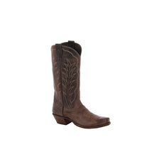 Ladies 13" Tobac Goat Winn Cowboy Boot