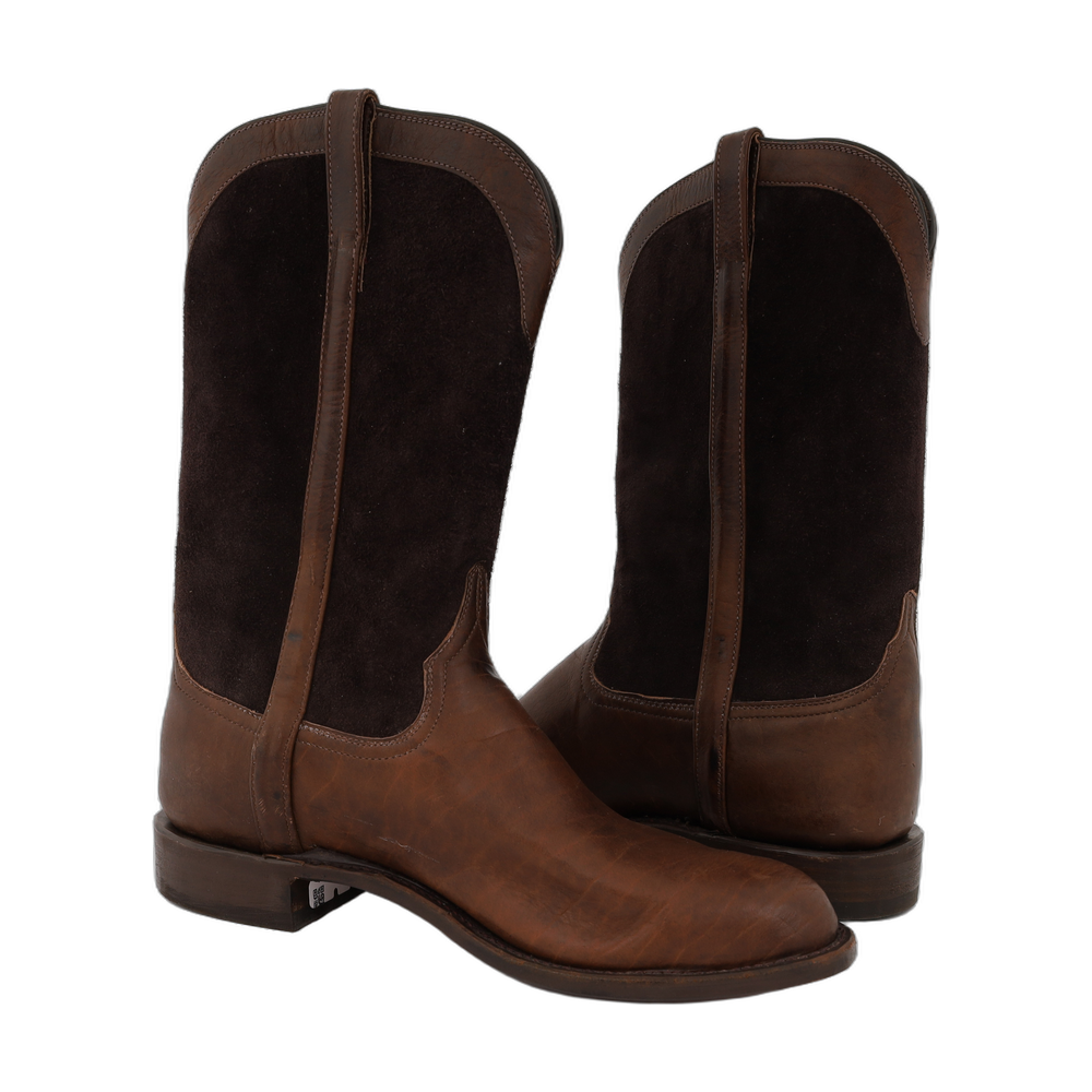 FACTORY SECOND MENS MOCHA BISON ROPER CHOC MOTTO RO