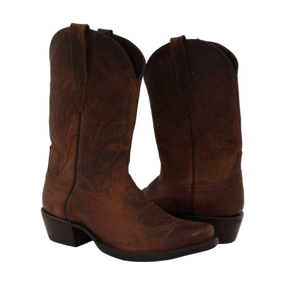 FS MEN'S 12" CANELLA GOAT COWBOY BOOT WITH MINI VIBRAM 10 EE