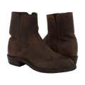 MENS SHORT TOBAC GOAT ALL OVER ROPER WITH MINI VIBRAM 8 EE