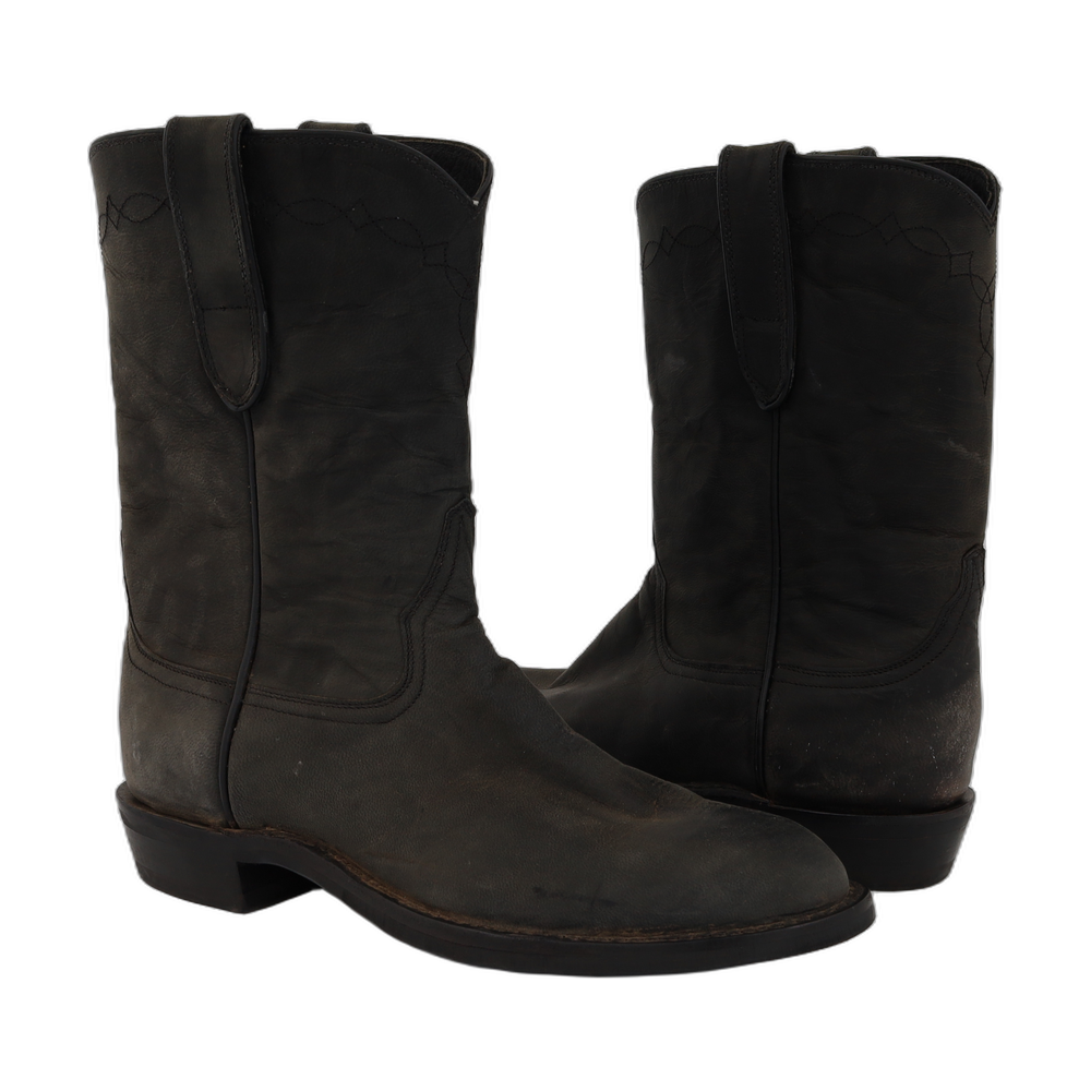 FS MEN'S 10-1 BLACK MADDOG WRANGLER ROPER 9 D