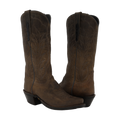 FACTORY SECOND LADIES 13-2 GREY GOAT WINN STITCH TOE BUG COWBOY BOOT 8 C