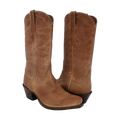 FS LADIES 13-2 TAN MADDOG WINN STITCH TB COWBOY BOOT 6.5 C