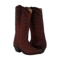 FACTORY SECOND LADIES 13-2 RED MADDOG BROWN WINN STITCH BOWBOY BOOT 6.5 C