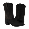 FS MEN'S 12-2.5 BLACK BISON BLACK MADDOG WINN STITCH TB COWBOY BOOT W/ MINI VIBRAM 12.5 EE